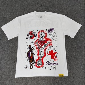 Camiseta <span class=keywords><strong>de</strong></span> Manga <span class=keywords><strong>Corta</strong></span> Holgada <span class=keywords><strong>de</strong></span> Algodón con Estampado <span class=keywords><strong>de</strong></span> Letras Único, Nueva Colección Otoño/Invierno 2026, <span class=keywords><strong>para</strong></span> Parejas, Adolescentes, Estilo Europeo Americano - Product Image 2