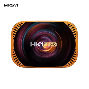 Популярные продукты HK1 RBOX X4 телеприставка Tv Digital Amlogic S905X4 4 ГБ 32 ГБ Двойной Wi-Fi Android 11,0 Onn Tv Box