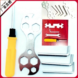 Kit de Herramientas para Bicicleta, Llave Allen de Acero, Destornillador, Tamaños Comunes, Accesorios de Ciclismo - Product Image 4