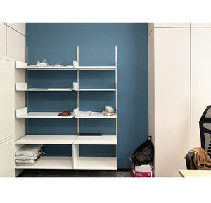 Étagère murale en aluminium réglable, design de <span class=keywords><strong>rail</strong></span> suspendu pour TV, armoire, salon, pot de fleurs, rangement de vêtements - Durable, montage facile - Product Image 5