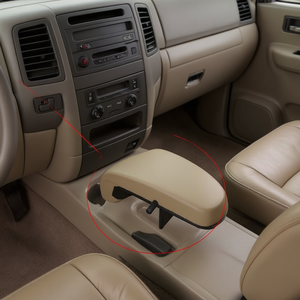 Caja de Almacenamiento para Apoyabrazos Delantero Derecho Chevrolet, Plástico Color Bronceado, para Express Savana 1500 2500 3500 Van 1996 2002 - Product Image 2