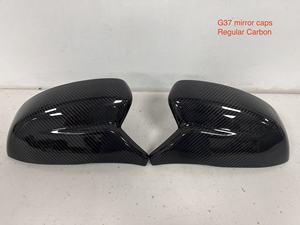 ฝาครอบกระจกมองหลังคาร์บอนไฟเบอร์ทรง <span class=keywords><strong>M</strong></span> สำหรับ Infiniti G37 - Product Image 3