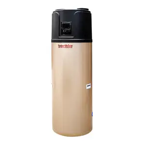 all in one air source heat pump water heater 180 liters for house domestic hot water supply