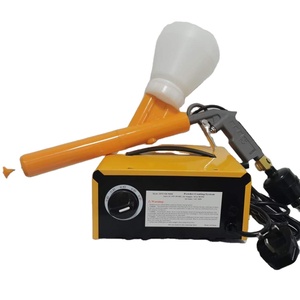 <span class=keywords><strong>Pistolet</strong></span> <span class=keywords><strong>de</strong></span> <span class=keywords><strong>peinture</strong></span> électrostatique manuel réglable pour revêtement en poudre sur surface métallique - Product Image 1