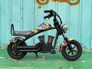 สกู๊ตเตอร์ไฟฟ้าสไตล์<span class=keywords><strong>ฮา</strong></span>ร์เล<span class=keywords><strong>ย์</strong></span>ใหม่เอี่ยม แบตเตอรี่ลิเธียม 36 โวลต์ - Product Image 4