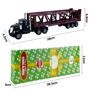Đồ Chơi Vận Chuyển Kéo Lùi Mới Của Mỹ 2023 Xe Tải Vận Chuyển Xe Tải Xe Tải Hạng Nặng 1:48 - Product Image 4