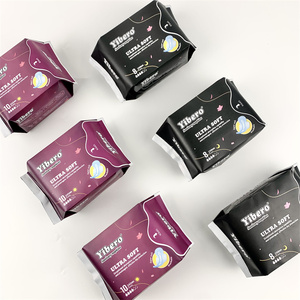 Toptan pamuklu tek kullanımlık temizlik peçeteleri kadın sıhhi pedleri - Product Image 1