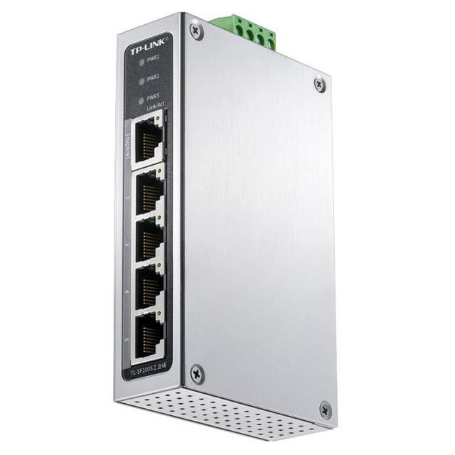 TP-LINKTL-SF1005 Industrial Grade 5-Port Industrial Switch 4FE (PoE)+1FE Single Port PoE Switch Equipment Industrial Control