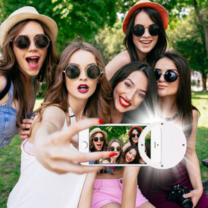 Phổ AA pin Selfie vòng Vòng Flash điện thoại di động 36 LED Selfie LED Đèn sáng vòng <span class=keywords><strong>clip</strong></span> cho tất cả thông minh trau dồi - Product Image 5