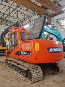 Prix très bas! Excavatrice d'occasion Doosan d'excellente qualité utilisée DH150-7 avec un rendement élevé pour Offre Spéciale. - Product Image 4