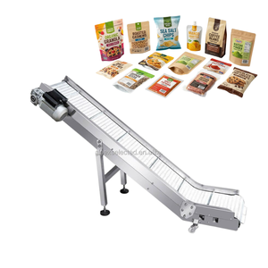 Новый регулируемый сетчатый конвейер Gloex с наклонной лентой для готовых пищевых продуктов и закусок, с гигиеничным дизайном - Product Image 2