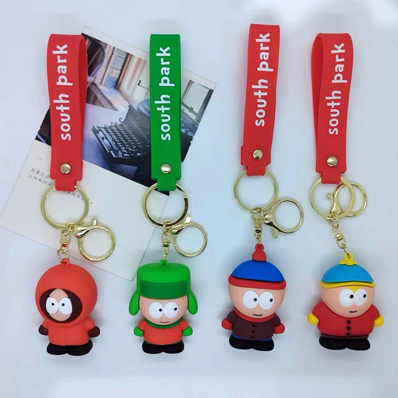 South Park Stan Kyle Cartman Kenny Figuren Figure Doll Set Resin Clay Handmade e