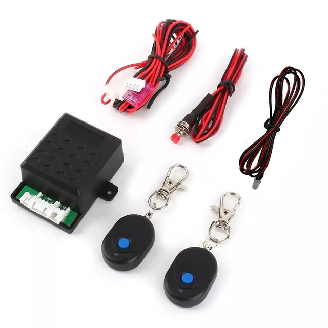 Universal Car Motorcycle RFID Immobilizer Anti-Theft Ignition Control Remote Keyless Entry Security Alarm System
