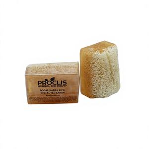 Savon au lait de chèvre à la fibre de loofah naturelle 130g, écologique et nourrissant, origine Turquie (TR) - Product Image 1
