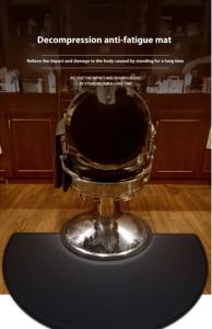 Bán Nóng đặc biệt màu xám cắt tóc ghế bạc khung cắt tóc ghế trọng lượng lớn người đàn ông cắt tóc ghế - Product Image 6