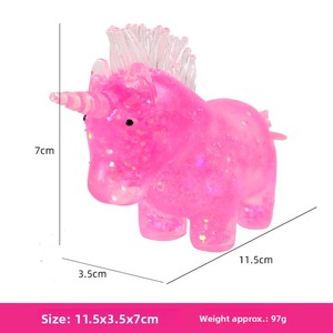 Jouet anti-stress licorne à presser, série Maltose, écologique, lavable, design personnalisable, pour soulager la <span class=keywords><strong>colère</strong></span>, dès 14 ans - Product Image 4