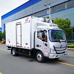 Foton Auman 4x2 Large-capacity Refrigerated Truck Used for Transporting Meat Seafood and Frozen Goods - Product Image 2