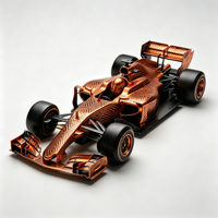 Voiture de course de Formule 1 grandeur nature en fibre de verre