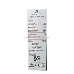 Nouvelle Génération 2025 Klarstein 9000 BTU Climatiseur Froid Seulement Non Inverter Allemagne Vente Chaude 220V Écologique AC Appareil Domestique - Product Image 2