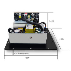 Amplificateur de basse <span class=keywords><strong>mono</strong></span> 200W pour la maison, panneau arrière avec entrée RCA, 110-240V, amplificateur audio professionnel pour haut-parleur et système sonore - Product Image 3