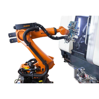 Bras de robot CNC 6 axes KUKA KR210 R2700-2 Robot industriel Machine CNC Solutions de poste de travail pour l'assemblage de sculpture de fraisage