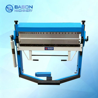Machine à plier la tôle manuelle en acier inoxydable de haute qualité pour la fabrication de conduits, avec lame segmentée, facile à utiliser