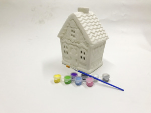 <strong>Gingerbread</strong> Ceramic Painting DIY <strong>Kit</strong> - Product Image 1