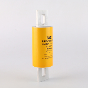 <span class=keywords><strong>FRZ</strong></span> UL certifined FRB38-MB99 veloce cc fusibile per il caricatore EV Semi-conduttore di protezione di energia DC750V 50A 400A bassa tensione - Product Image 2