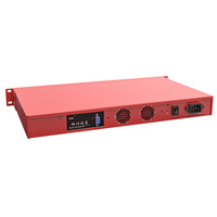 BKHD OEM Rouge 1U RackMount 8*1G Lan 2*SFP Pare-feu Appliance Intel I3-3110M Openwrt Pfsense Routeur Passerelle Internet Serveur X86