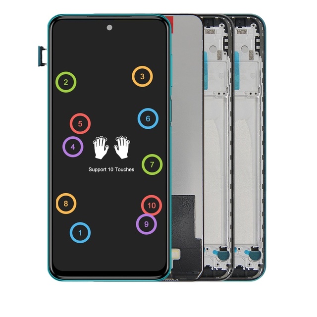 Wholesale   Screen for Xiaomi Redmi Note 9S Note9S LCD Display With Touch Screen Digitizer Assembly for Redmi Note 9 Pro
