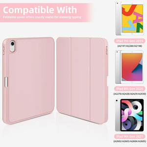 Chống sốc TPU bầu không khí đơn giản trường hợp máy tính bảng cho iPad Pro 11 5 không khí 6 2024 đứng video chủ Trường hợp với khe cắm bút - Product Image 4