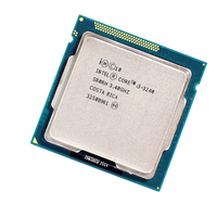 Processeur I3-3220 13-3240, 2 cœurs, 4 threads, 3,3 GHz de fréquence de base, 3 Mo de cache, 55 W TDP, LGA 1155 pour PC de bureau