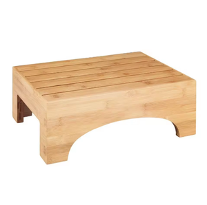 Escalón de Baño y Ducha de Bambú - Product Image 1