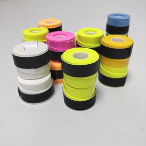 Overgrips più venduti <span class=keywords><strong>Padel</strong></span> traforato 30/60 Roll Badminton impugnatura antiscivolo appiccicoso <span class=keywords><strong>Overgrip</strong></span> Tennis - Product Image 1
