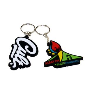 No Minimum Wholesale Free Design Custom Letters Shape Pvc Keychains - Product Image 4