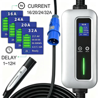 Chargeur AC portable pour véhicules électriques NACS 32A 40A 48A Chargeur mobile pour véhicules électriques