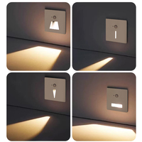 Pir Motion Sensor Personnalisé Oem Escalier Lumières Led Encastré Étape Mur Lampes Pied Lumière Intérieur