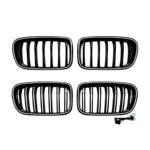 Bmw X3 F25 <b>Led</b> Grille Intake Body Kit For Early 2011-2013 Retrofit Upgrade Abs Material - Product Image 2