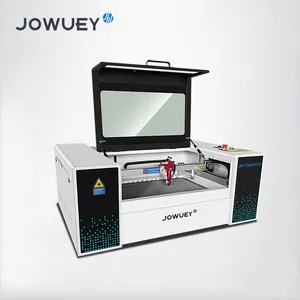 Nhỏ khắc laser và Máy cắt jowuey 4060 CO2 Máy khắc laser 40W 50W 60W 80W 100W phi kim loại laser Cutter