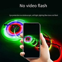 Bande LED COB flexible multicolore adressable haute densité 24V RGBIC WS2811 8mm/10mm/12mm sans points
