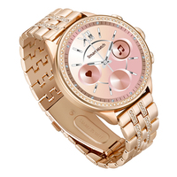 Reloj Inteligente de Lujo GEN 9 con Diamantes para Mujer, con Función de Llamadas, Monitor de Actividad Física, Seguimiento de Salud, Reloj Inteligente para Dama