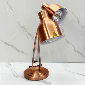 Luminária Elétrica de Buffet de Dupla Cabeça de Qualidade Hoteleira, Equipamento de Aquecimento de Alimentos em Material Metálico para Restaurantes e Hotéis - Product Image 4
