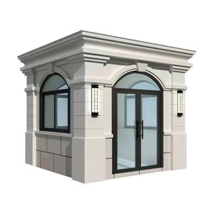 Caseta de Vigilancia de Estructura de Acero, Panel Sándwich, Diseño Moderno, Uso en Exteriores - Product Image 3