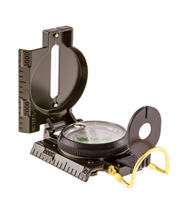 Kompas Multifungsi Luar Ruangan Amerika Jarum Kompas Utara Presisi Tinggi Profesional untuk Berkemah dengan Lampu Malam - Product Image 3