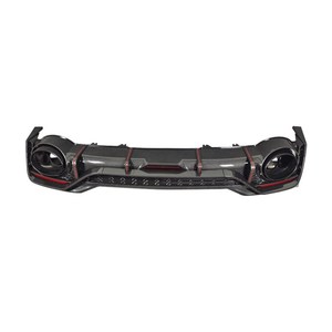 Nuovo Diffusore Posteriore in Materiale PP con Motivo in Fibra di Carbonio per Audi <span class=keywords><strong>A5</strong></span> 2021-2022 Tipo RS5-R Upgrade Auto - Product Image 1