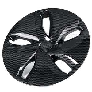 Enjoliveurs de roue de voiture de 18 pouces pour Tesla Model 3 Noir brillant, Rouge, Fibre de carbone, Gris - Product Image 4