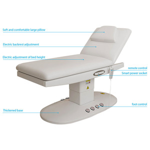 Lettino Elettrico Regolabile SONKLY per Trattamenti Viso, Poltrona per Salone Spa Utilizzata in Cliniche Estetiche e di Cura della Pelle - Product Image 5
