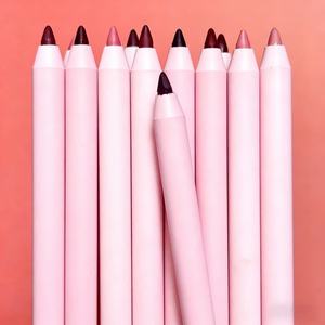 Crayons à lèvres crémeux véganes marron personnalisés, crayon à lèvres rose, fournisseur de crayons à lèvres, marque privée - Product Image 1