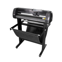 Plotter de corte de vinilo con motor paso a paso Upgrade Black Driver CE Rohs JK 721HE de 630 mm