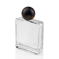 Bouchon de flacon de parfum en marbre naturel de qualité supérieure, unique, fantaisie, en forme de cylindre, blanc, noir, brun, grain naturel, 15 mm